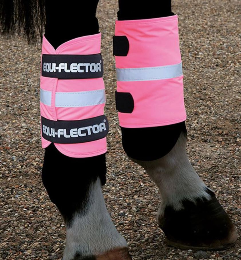 Pink Equi-Flector Leg Wraps