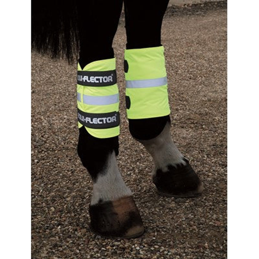 Orange Equi-Flector Leg Wraps