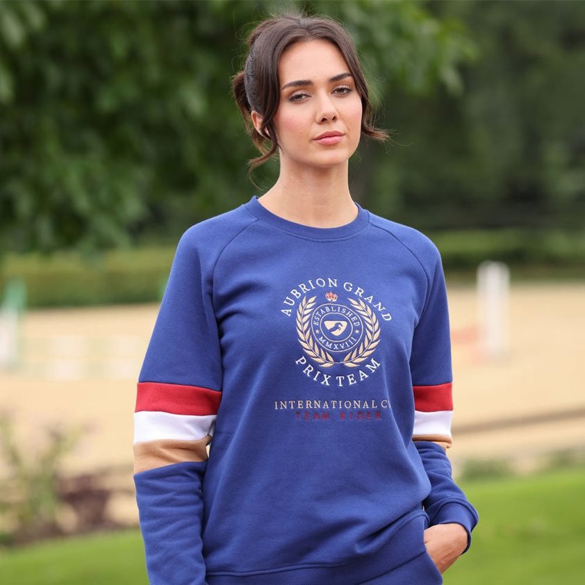 Navy Aubrion Team Sweatshirt