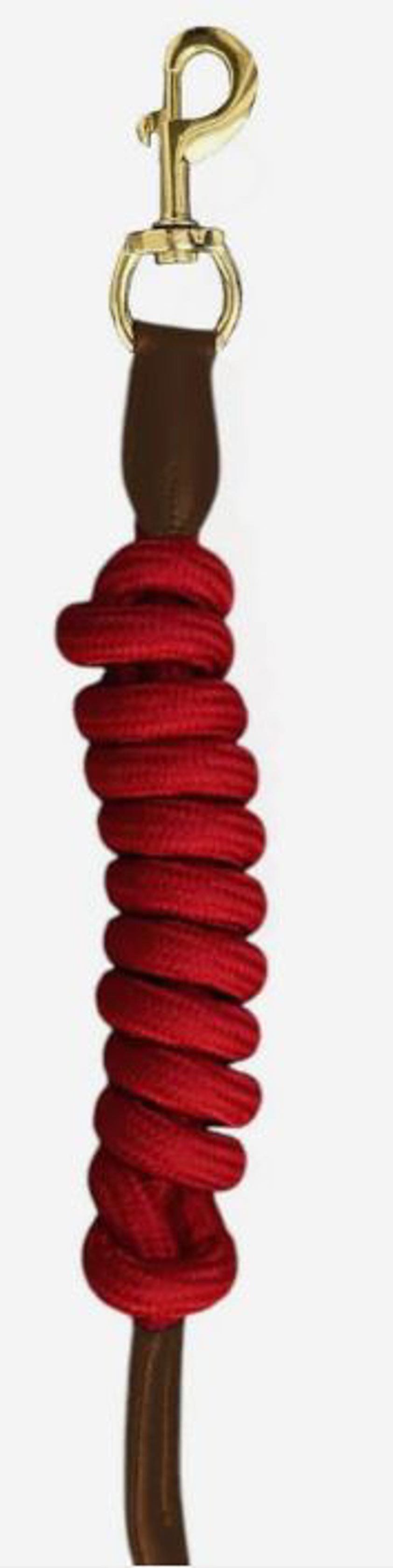 Red Cameo Lasso Leadrope