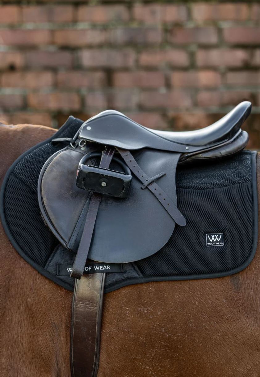 Black Woof Wear Elite Comfort Mesh CC Saddlecloth