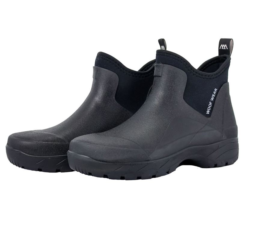 Black Woof Wear Short Work Boot