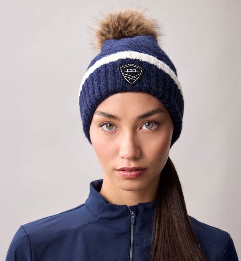 Core Navy AA Monogram Beanie