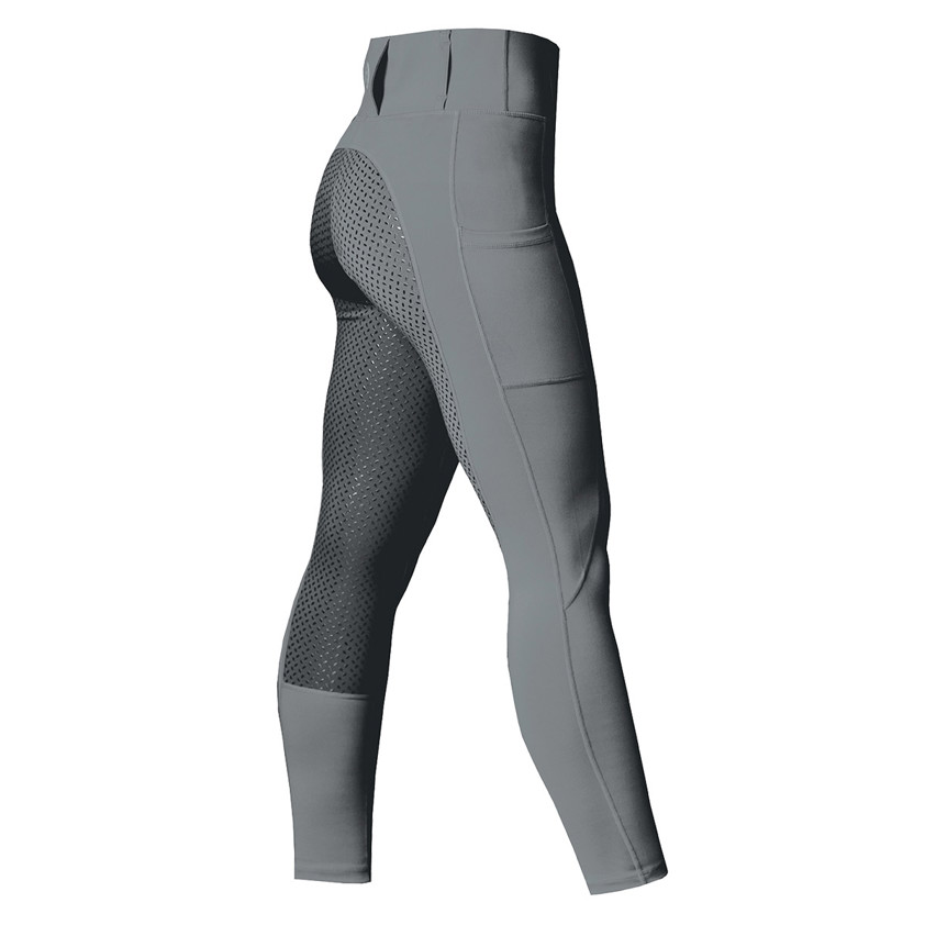 Grey Performance Aqua-Shield Riding Tights