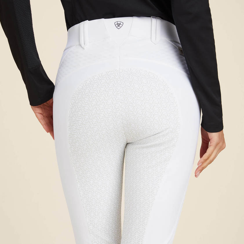 White Ariat Tri Factor X Bellatrix FS Breech