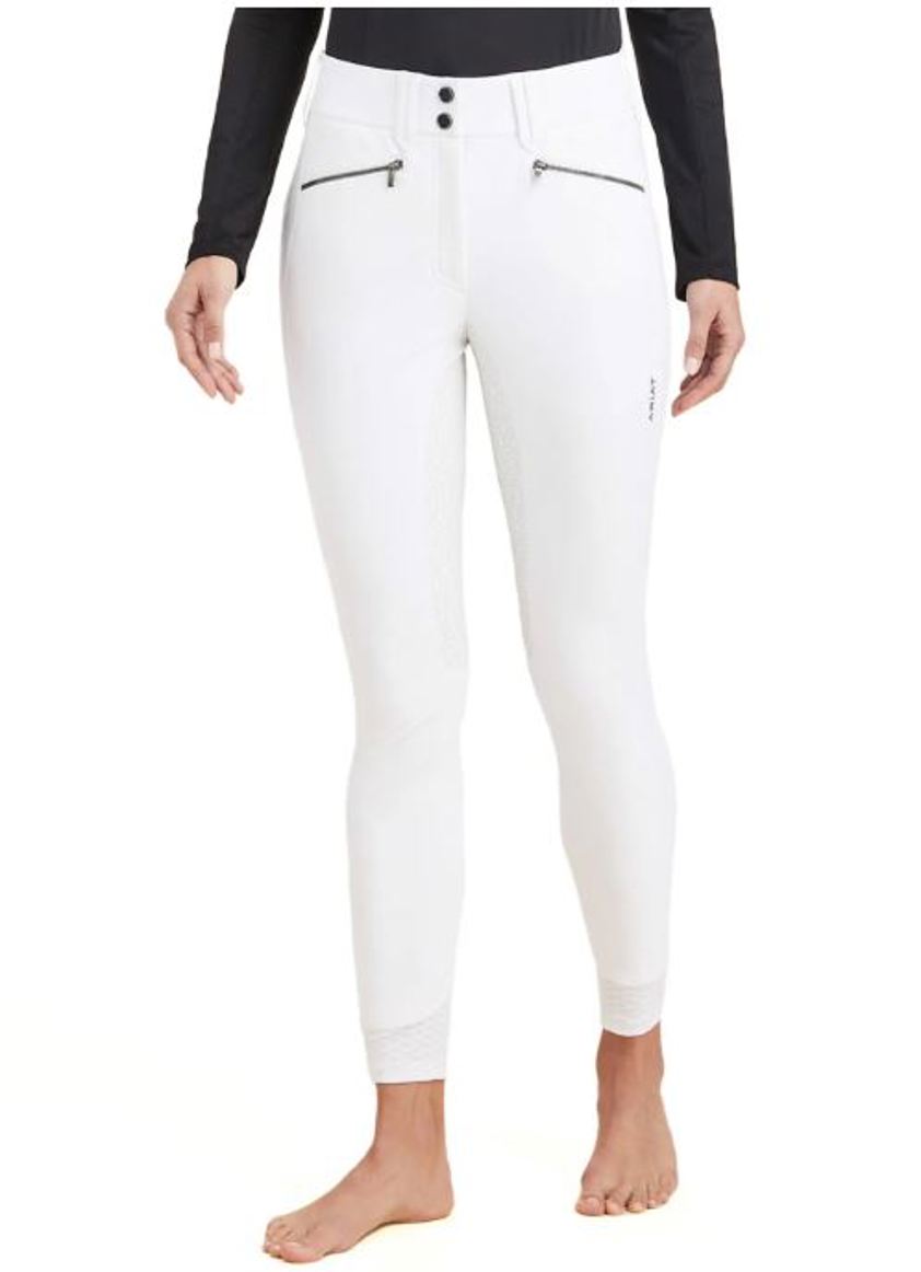 White Ariat Tri Factor X Bellatrix FS Breech