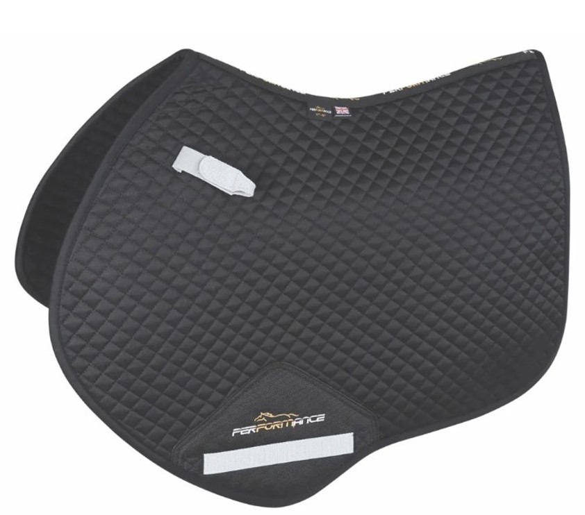 Black Performance Jump Saddlecloth