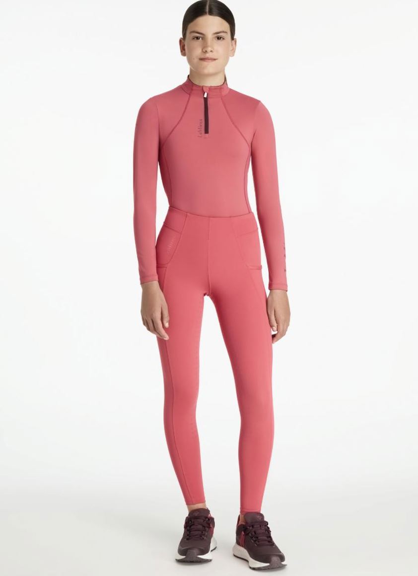 Cranberry LeMieux Young Rider Orla Pull Ons