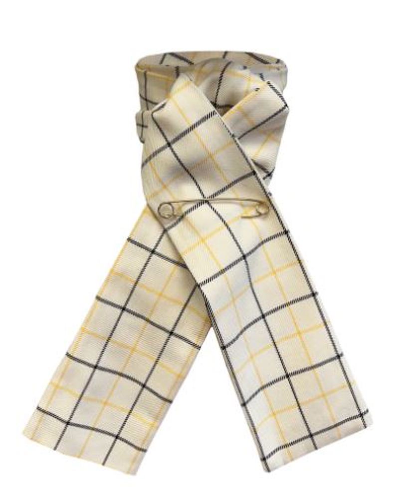 Cream/Gold/Black Equetech Stock Untied