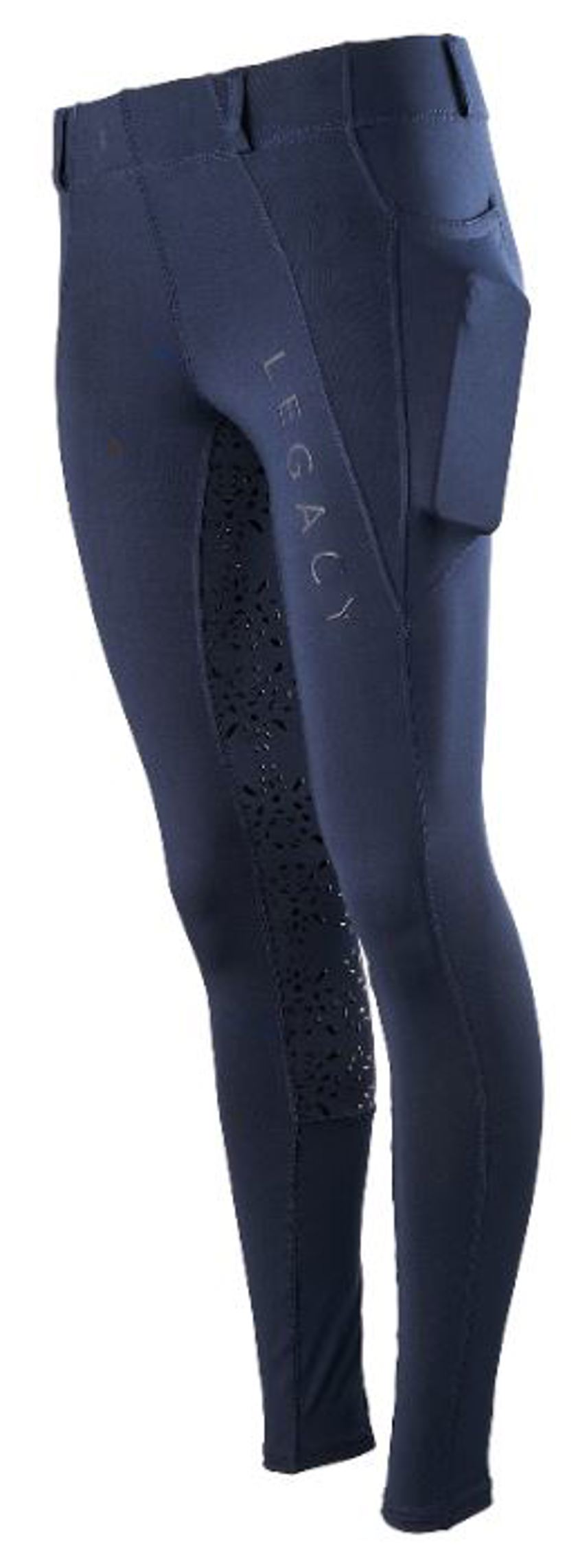 Navy Legacy Ladies Riding Tights