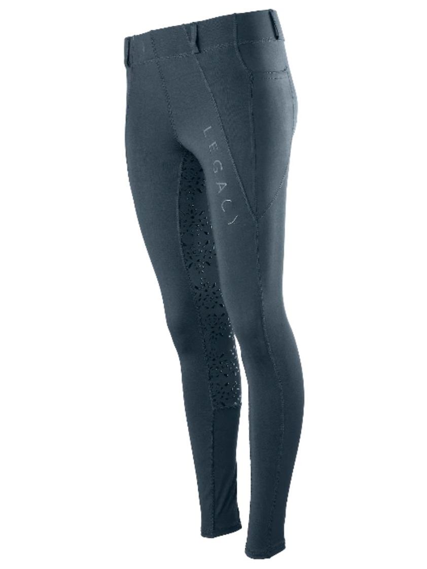 Smokey Blue Legacy Ladies Riding Tights