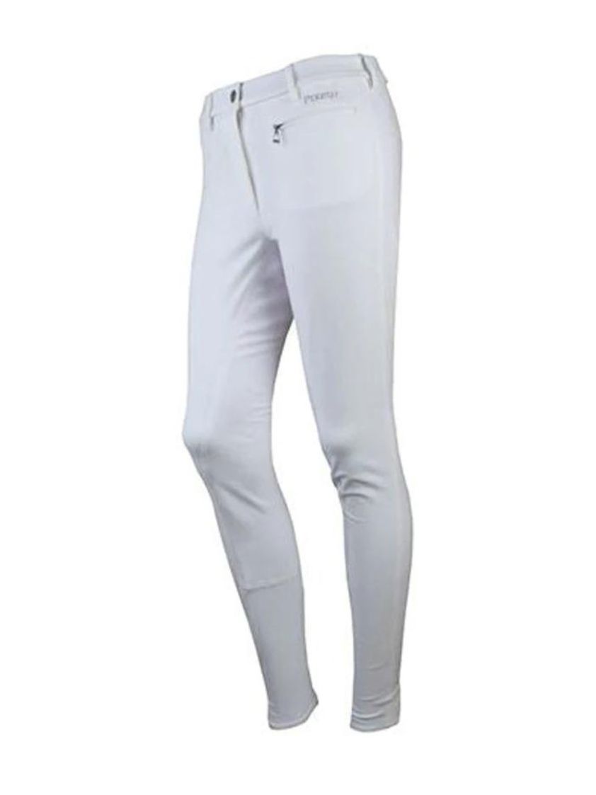 White Pikeur Lugana Stretch Breeches