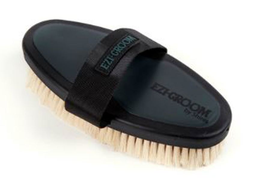 Forest Green Shires Goat Hair Body Brush