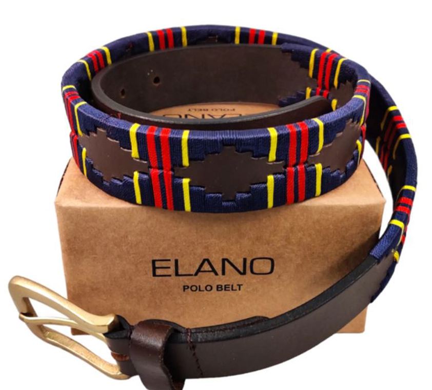Navy/Teal Elano Polo Belt