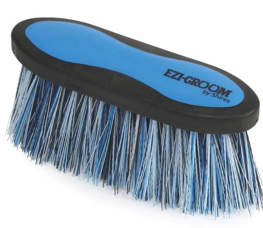 Blue Ezi-Groom Long Bristle Dandy Brush