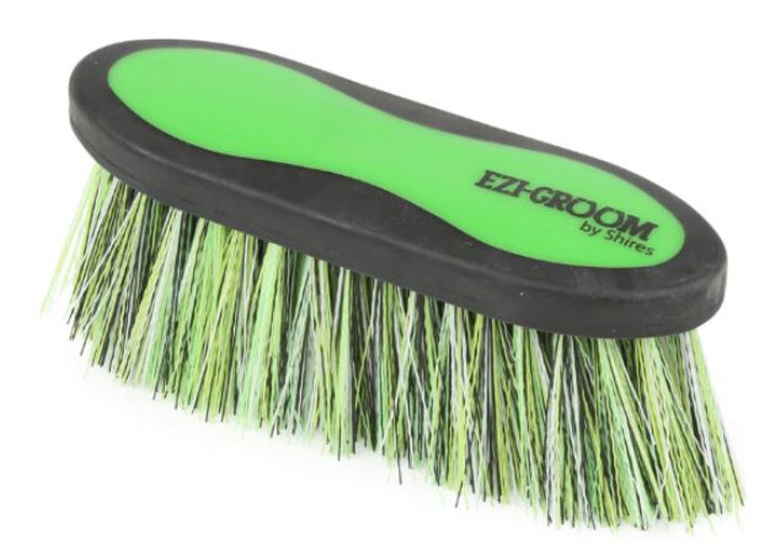 Lime Ezi-Groom Long Bristle Dandy Brush