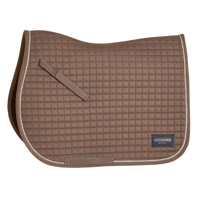 Taupe Schockemohle Nueva Luna Jumping Saddlecloth