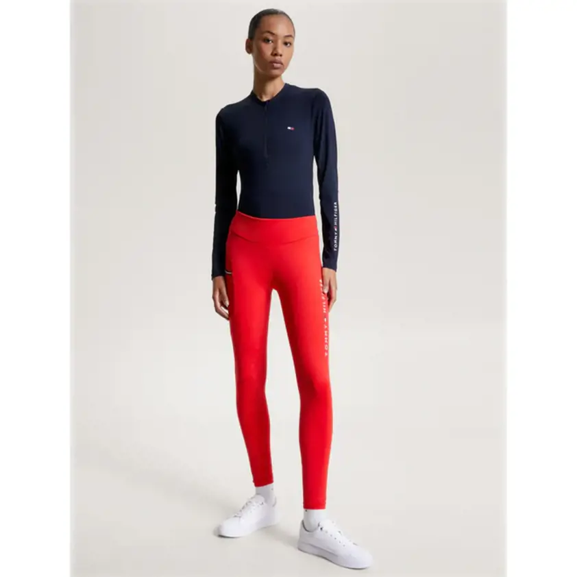 Fierce Red Tommy Elmira All-Year Full Grip Leggings