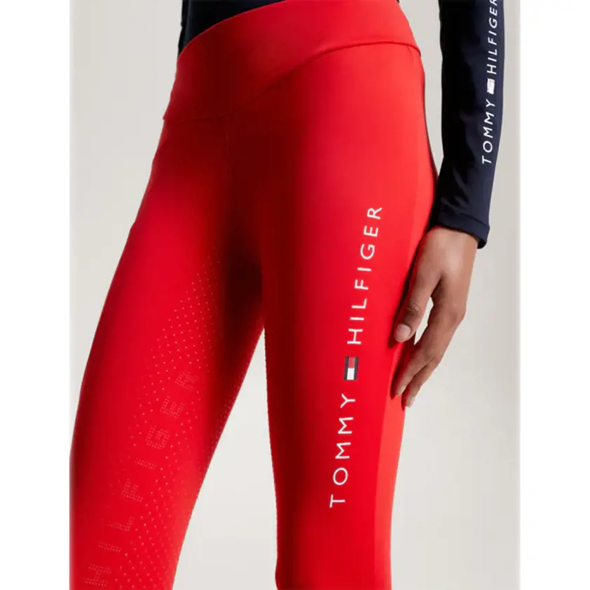 Fierce Red Tommy Elmira All-Year Full Grip Leggings