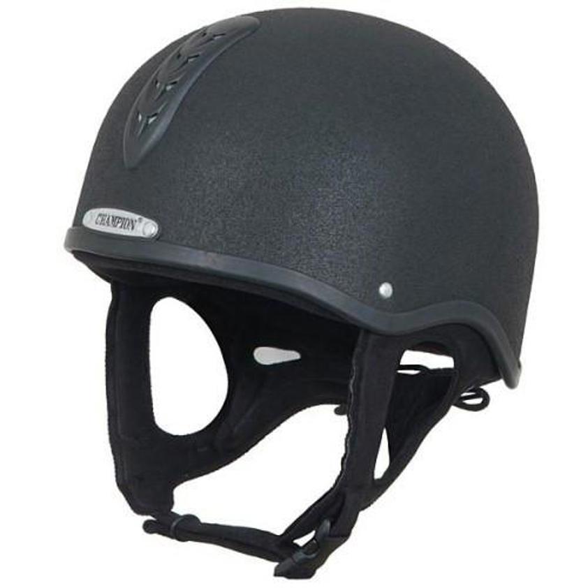 Black Junior X-Air Helmet Plus