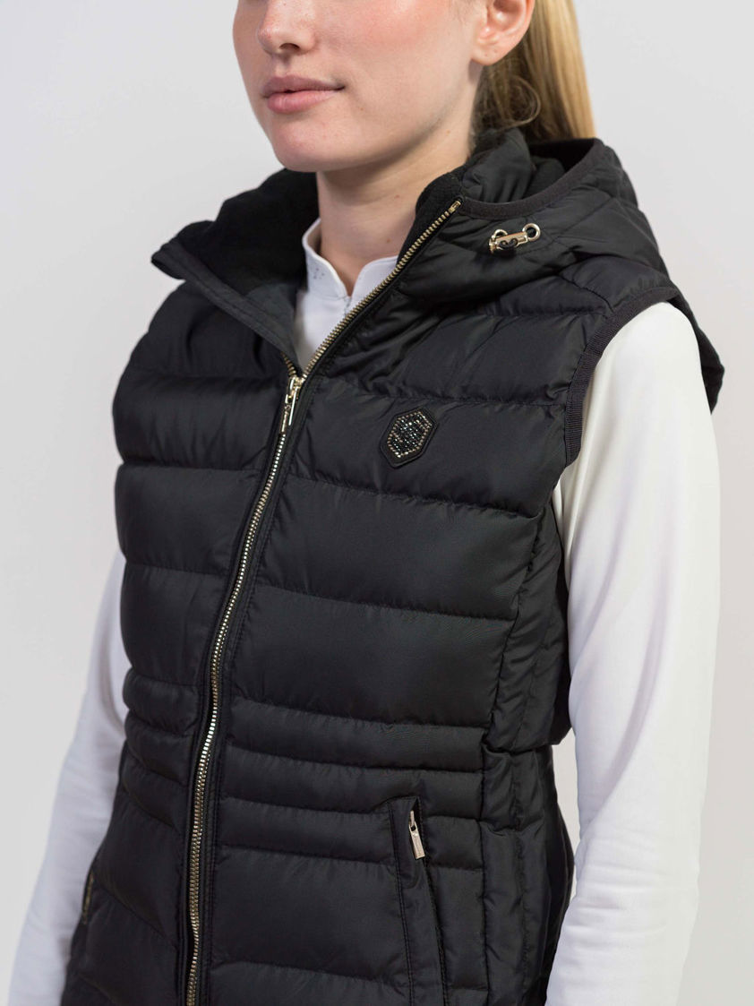 Black/Champagne Samshield Chamonix Ladies Waistcoat