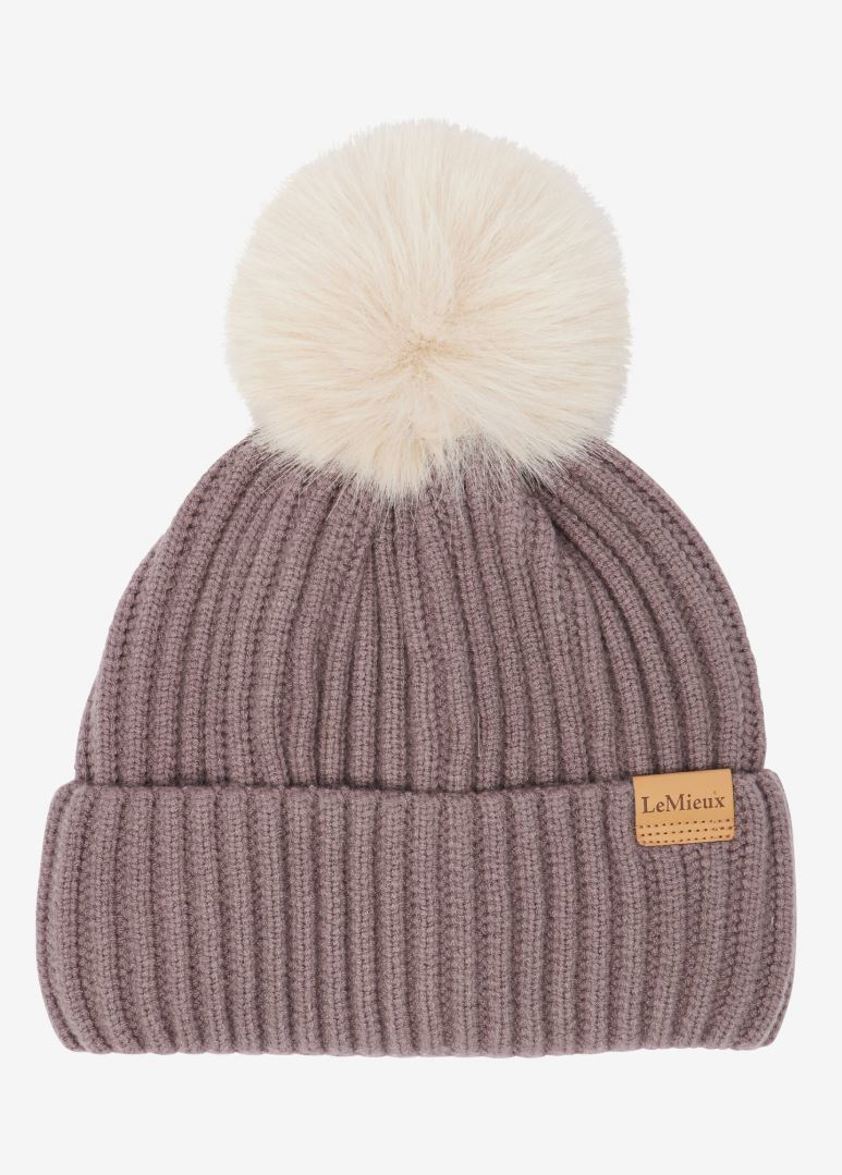 Walnut LeMieux Clara Rib Beanie