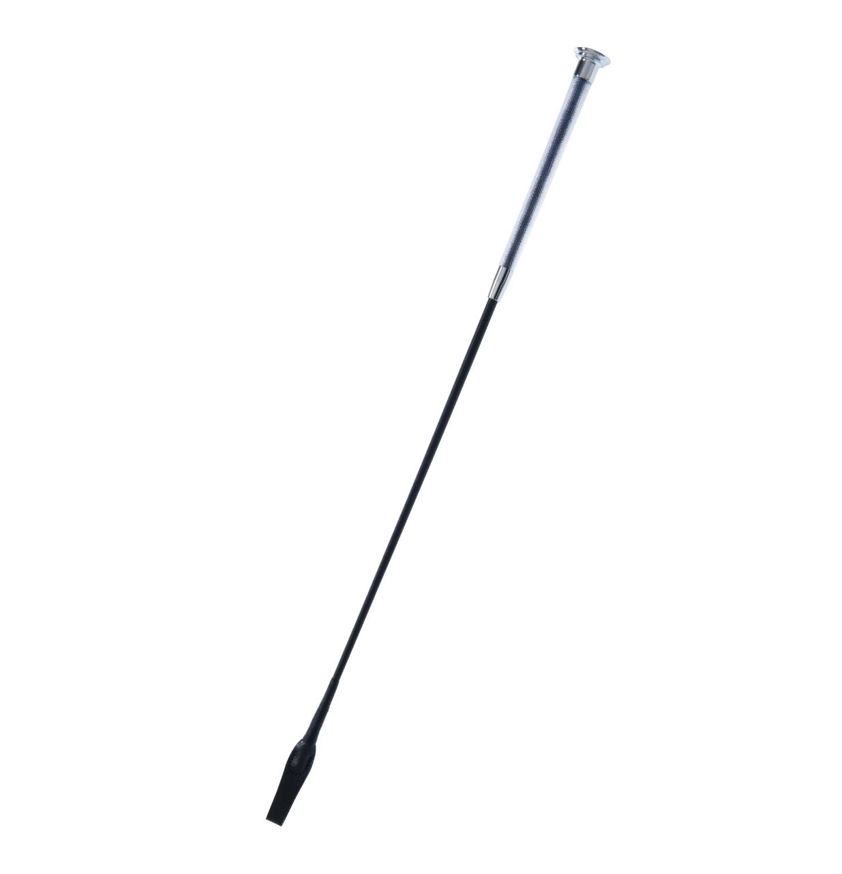 Navy Gel Handle Riding Whip