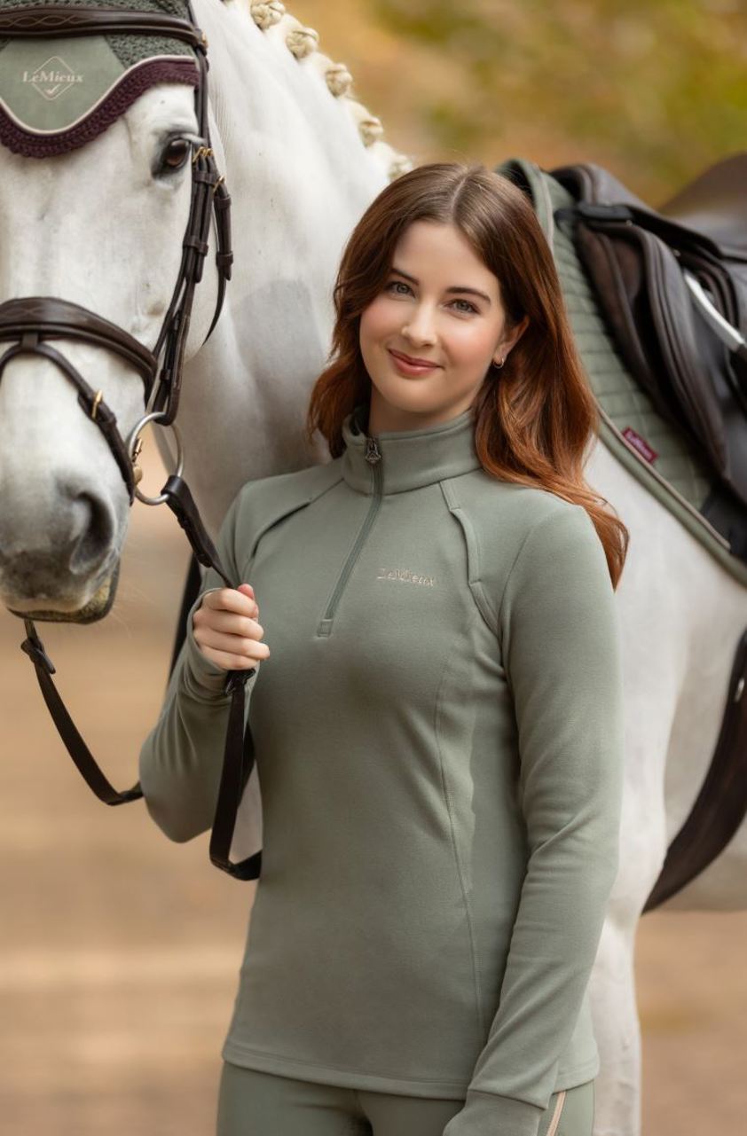 Rosemary LeMieux Frances Quarter Zip Fleece