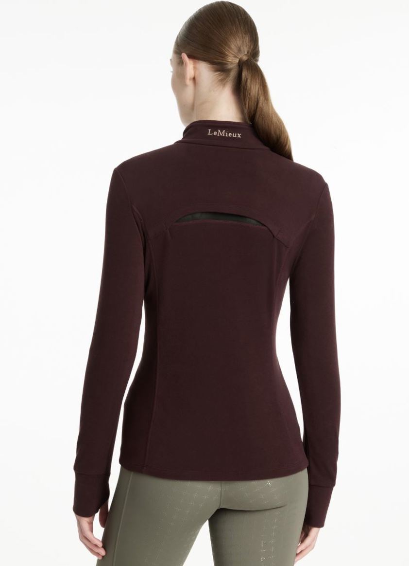 Damson LeMieux Frances Quarter Zip Fleece