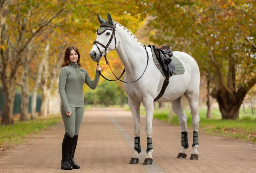 Rosemary LeMieux Frances Quarter Zip Fleece