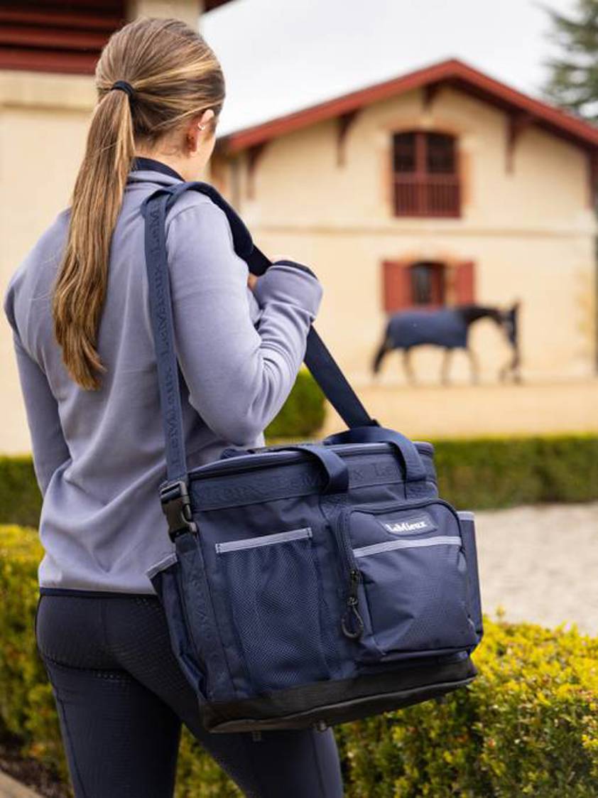 Navy LeMieux Grooming Bag