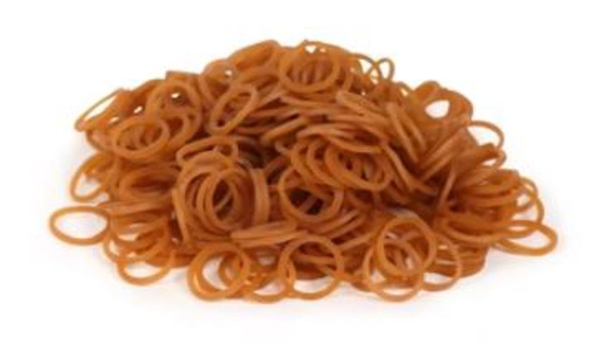 Brown STS Plaiting Bands