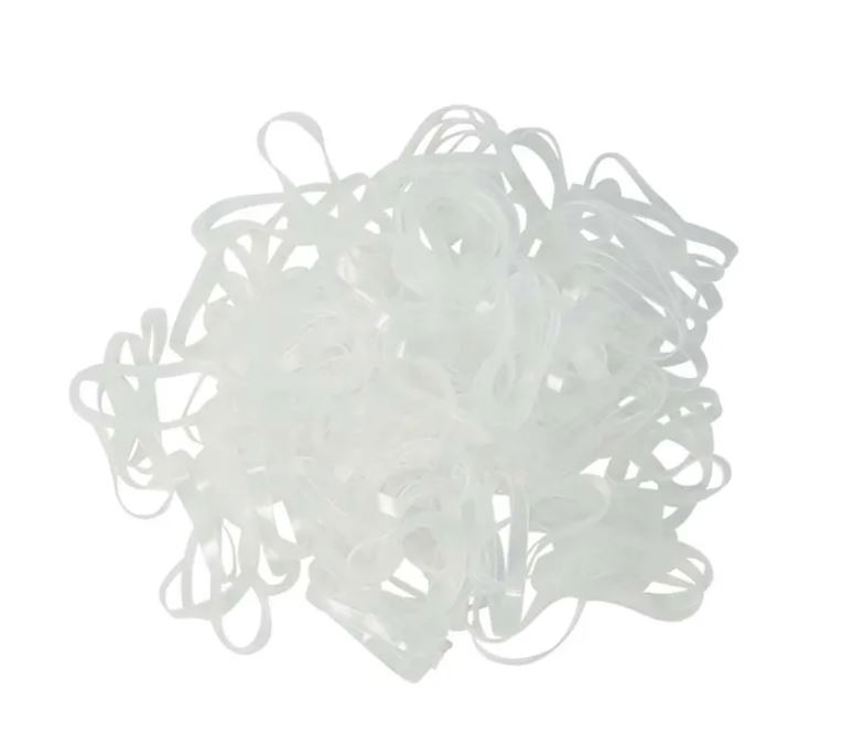 White/Silicone STS Plaiting Bands
