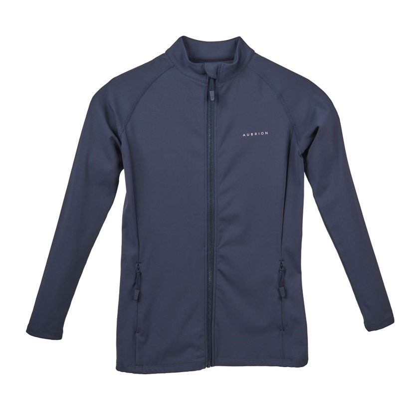 Navy Aubrion Young Rider Non-Stop Jacket