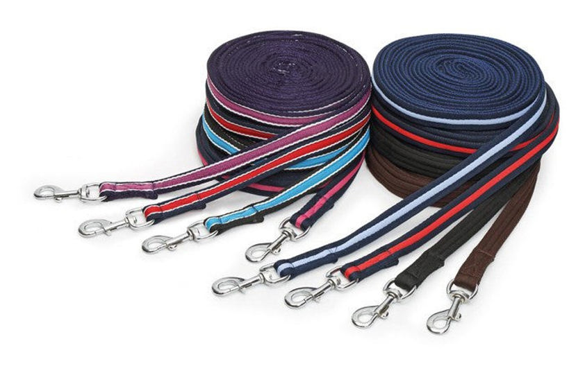 Purple Shires Soft Feel Lunge line