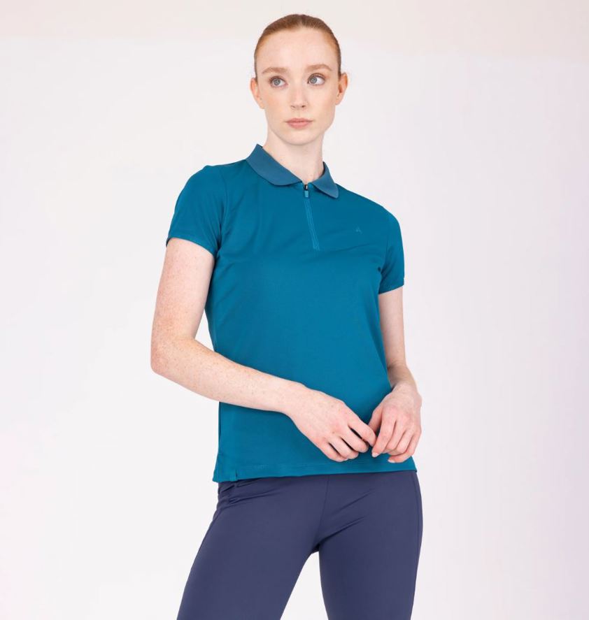 Kingfisher Aubrion React Short Sleeve Tech Polo