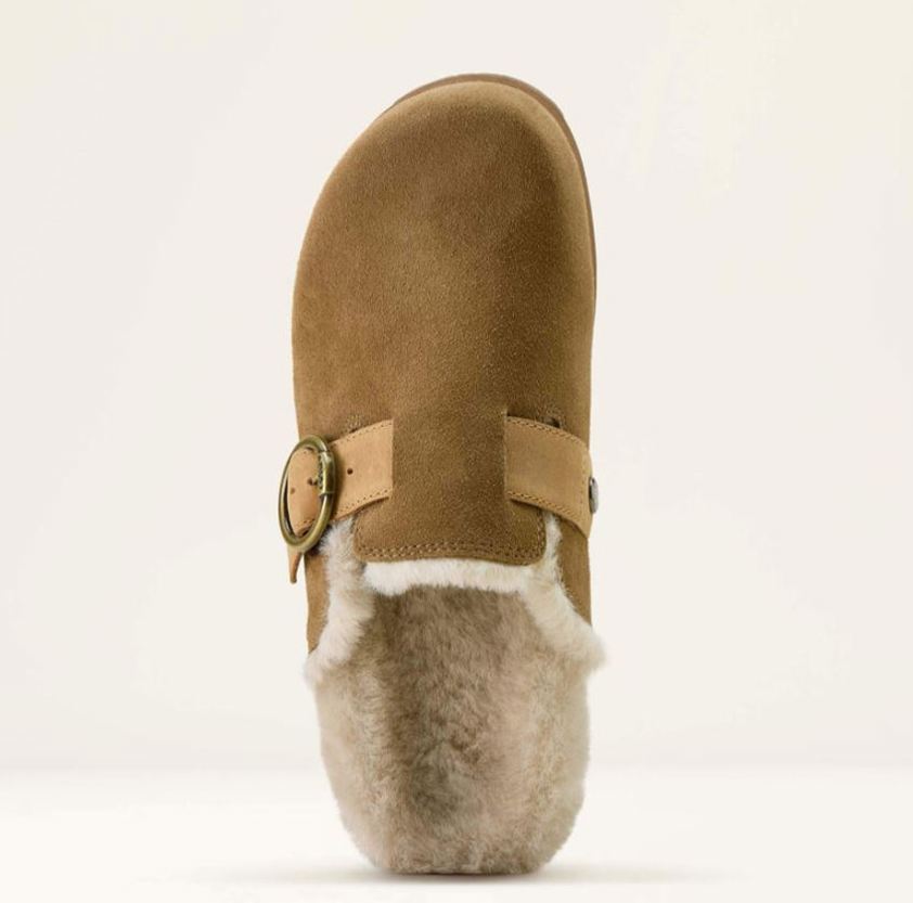 Ranch Brown Suede Ariat Country Mule Sherpa