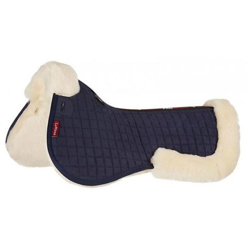 Navy LeMieux Merino & Suede Half Pad