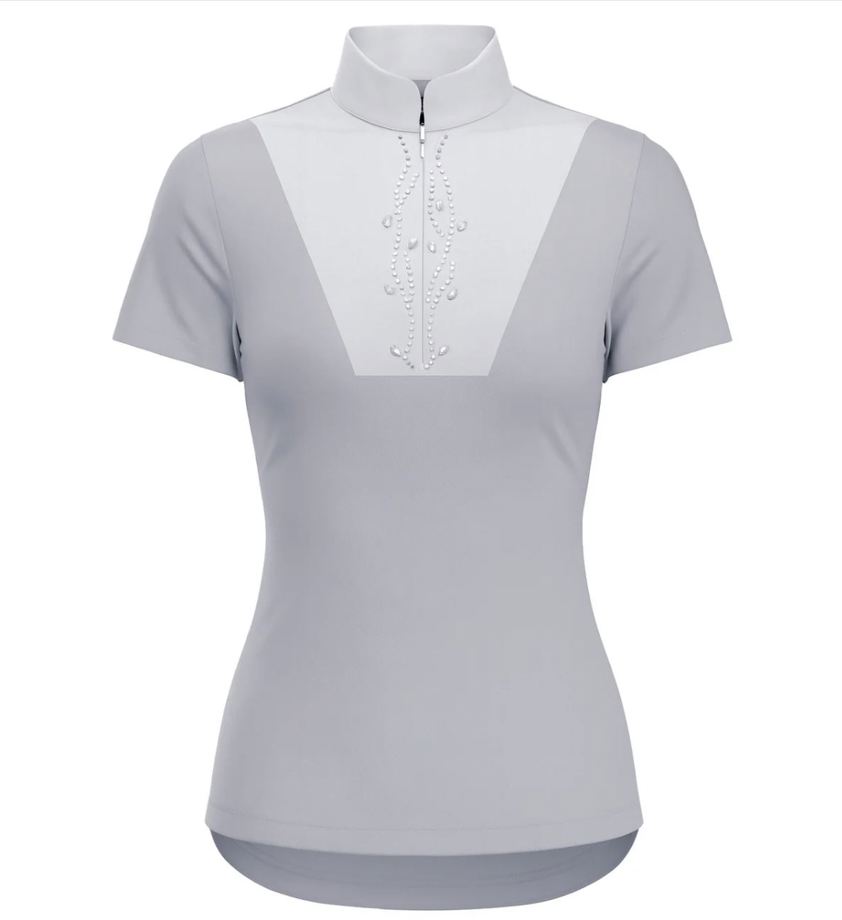 Grey Equetech Virginia Show Shirt