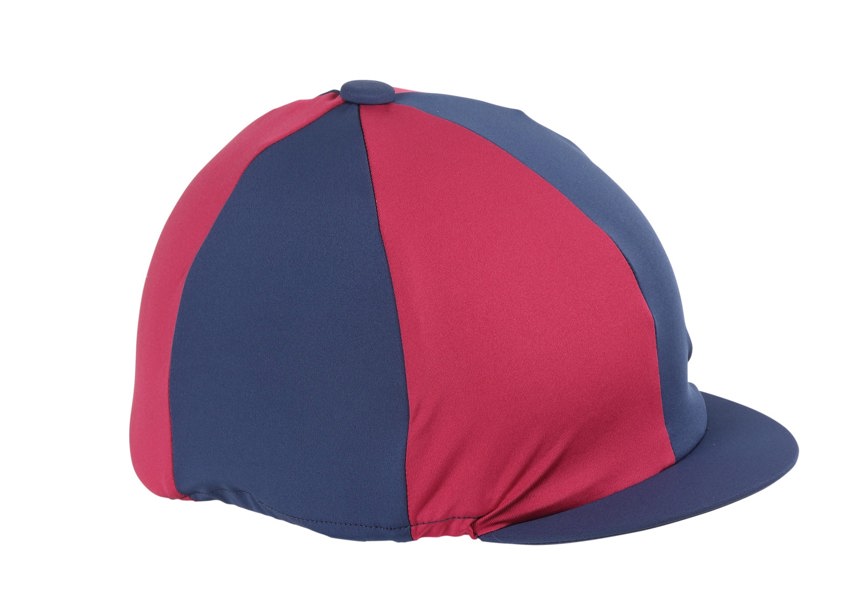 Navy/Raspberry Aubrion Lycra Hat Cover