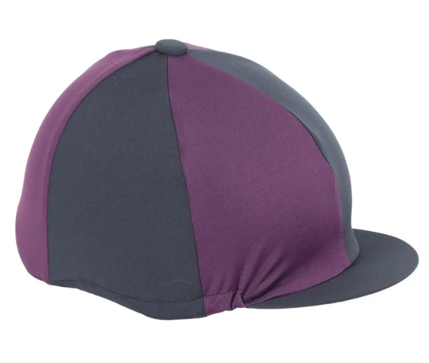 Black/Plum Aubrion Lycra Hat Cover