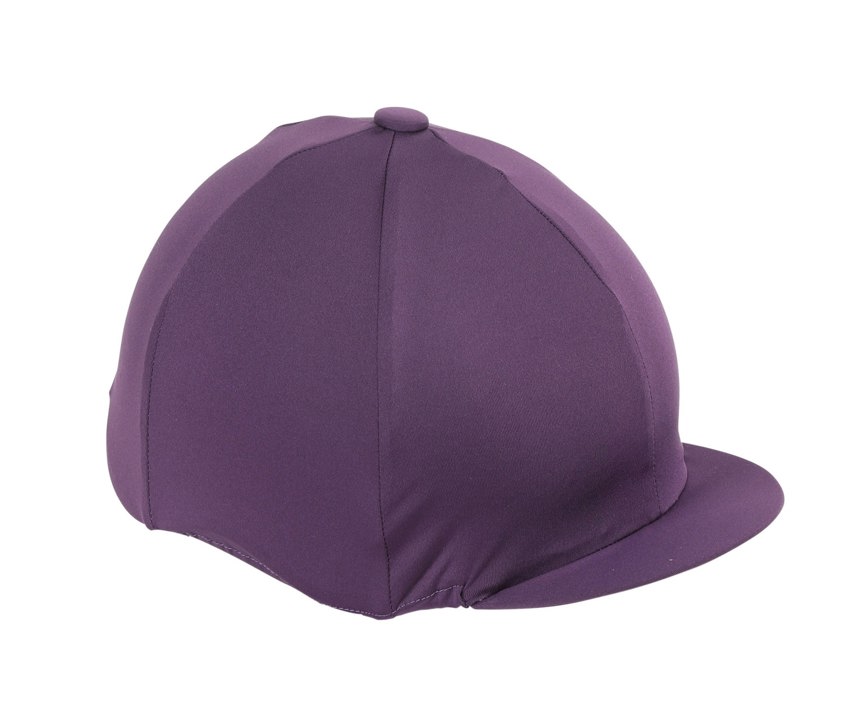 Plum Aubrion Lycra Hat Cover