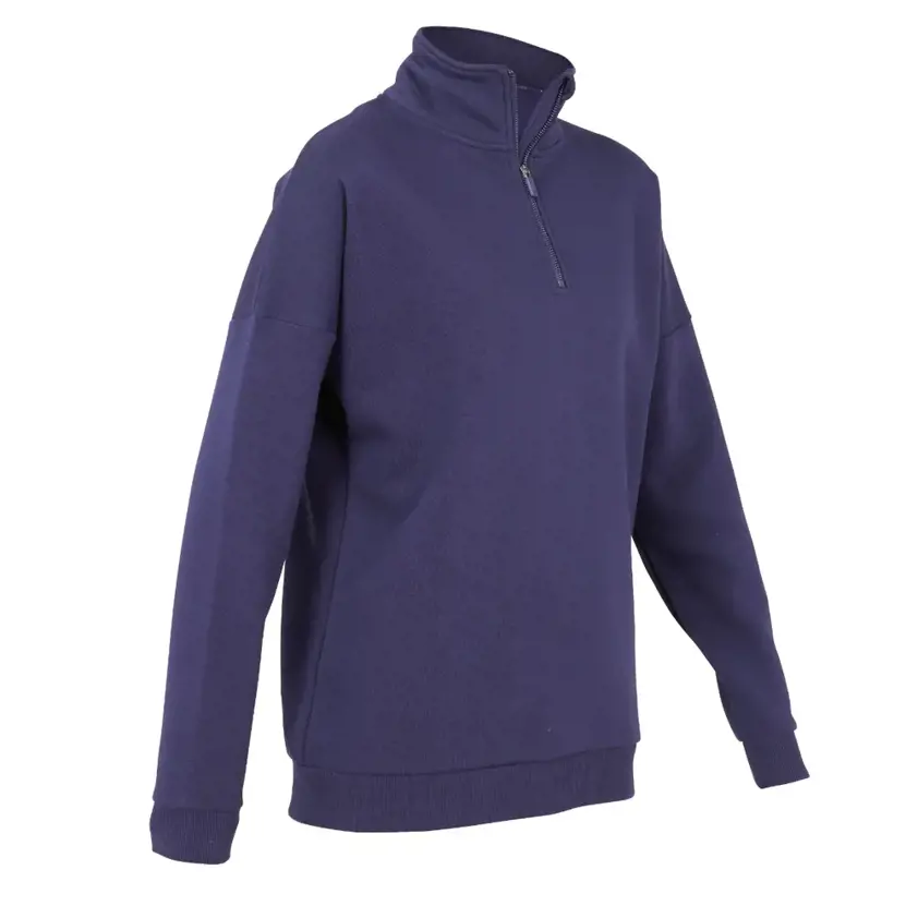 Navy Aubrion Serene Half Zip Sweater