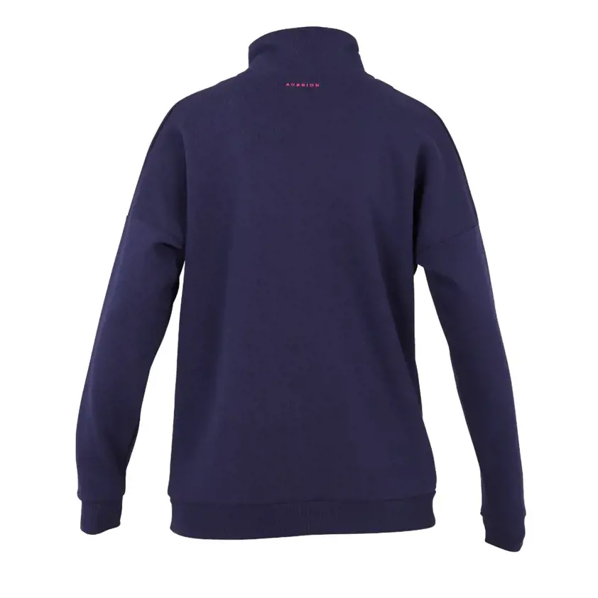 Navy Aubrion Serene Half Zip Sweater