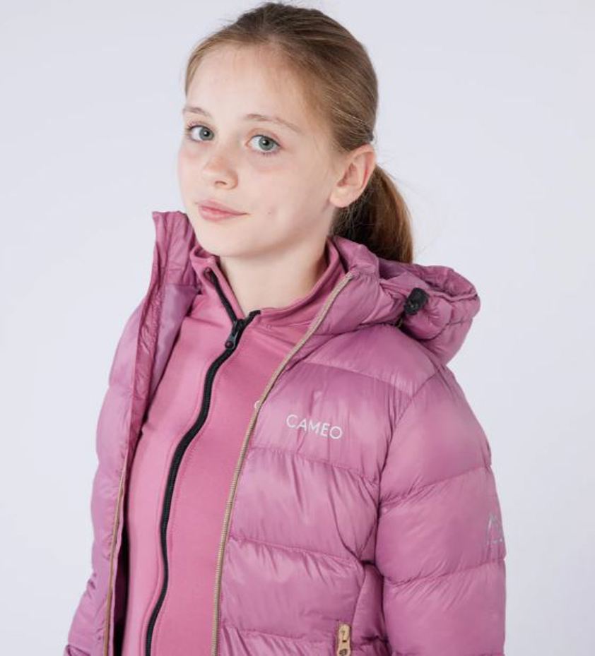 Pink Cameo Equi-Quilt Junior Jacket