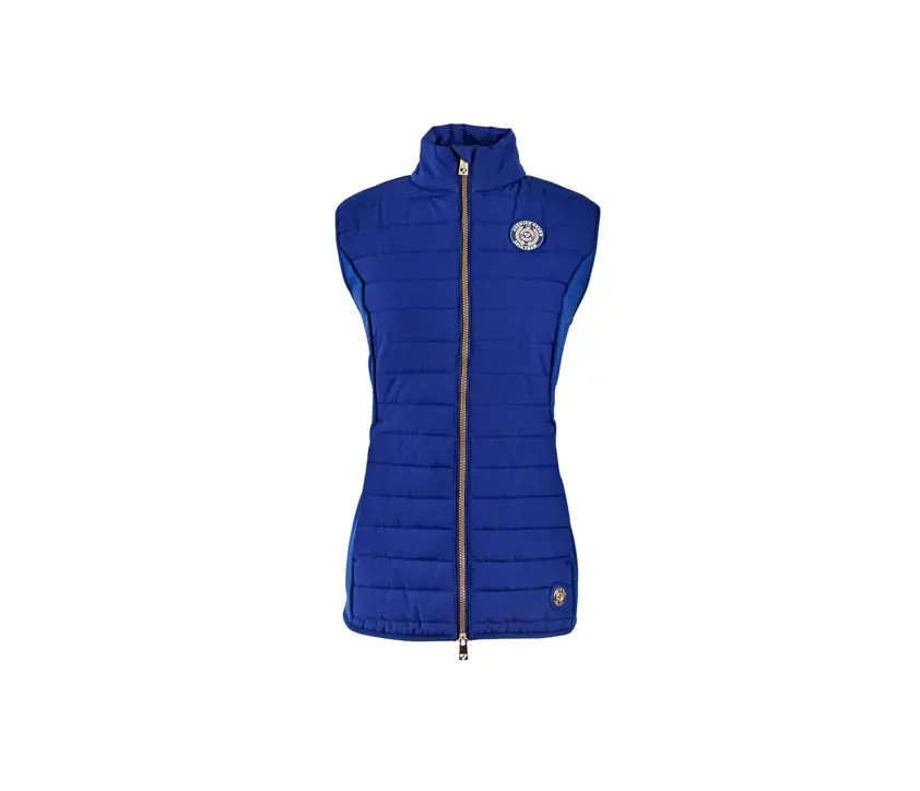 Navy Aubrion Team Gilet - Young Rider