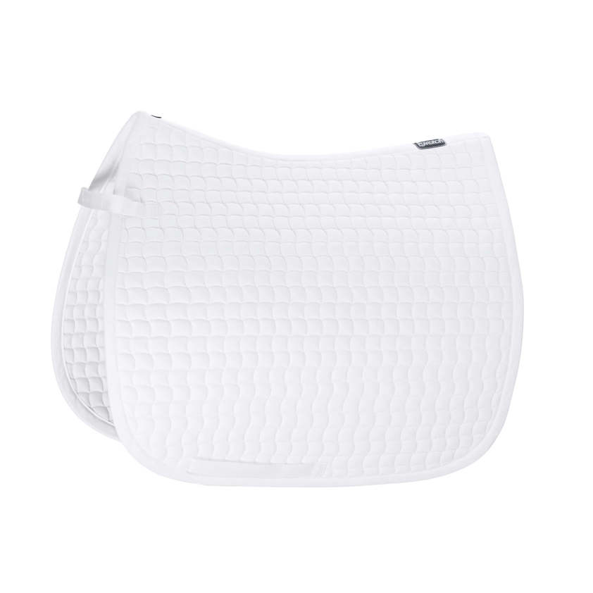 White Eskadron Cotton Basics Dressage Saddlecloth