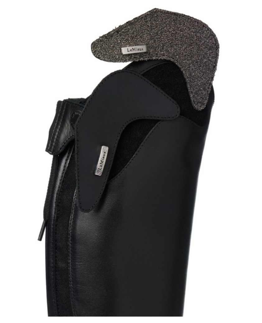 Black LeMieux Junior Interchangeable Riding Boots