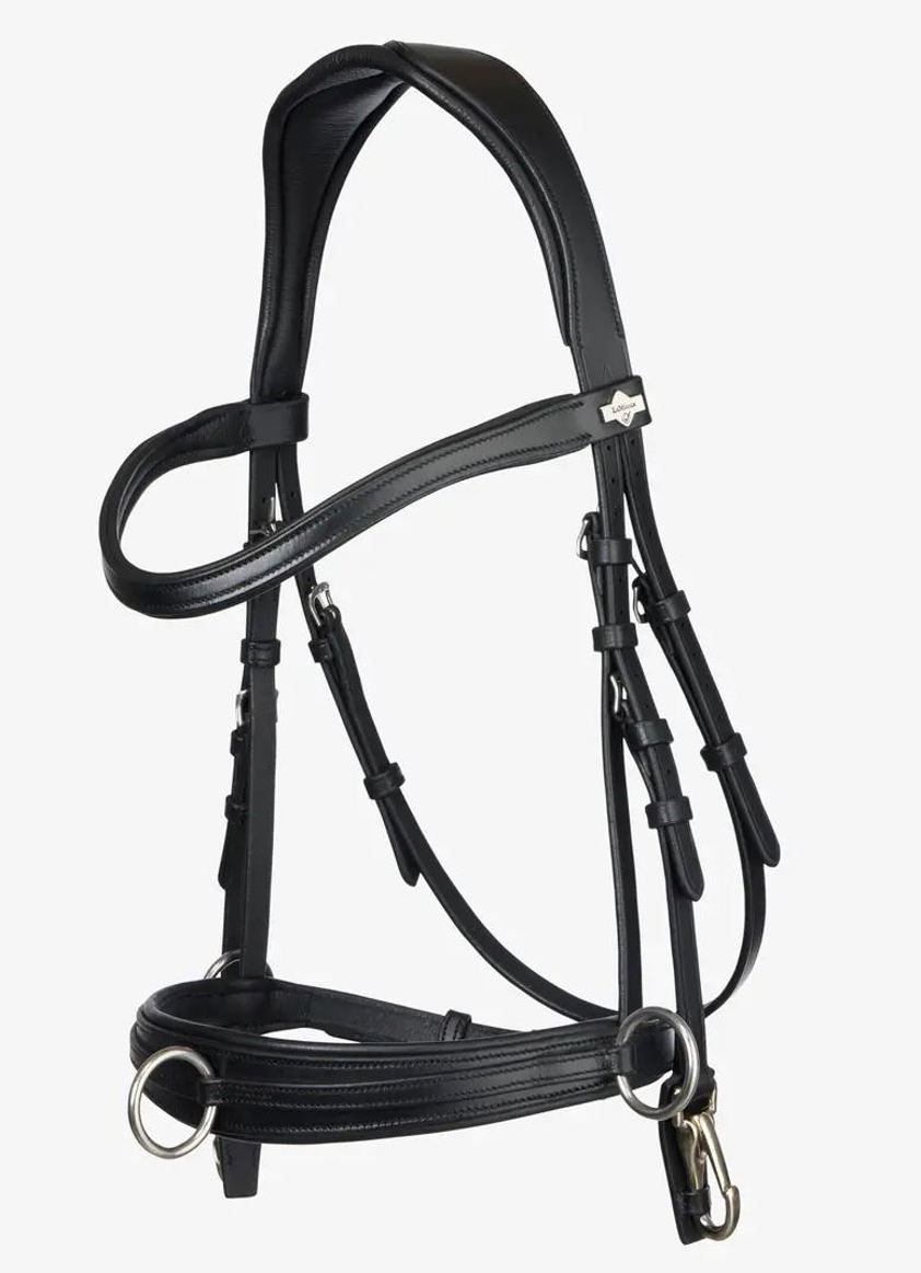 Black LeMieux Cross-functional Leather Cavesson