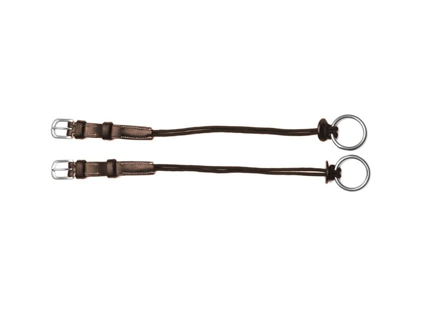 Dark Brown Equestro Rope Gag Cheeks New System